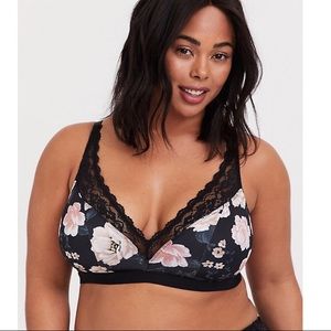 NWT!! Torrid floral bralette